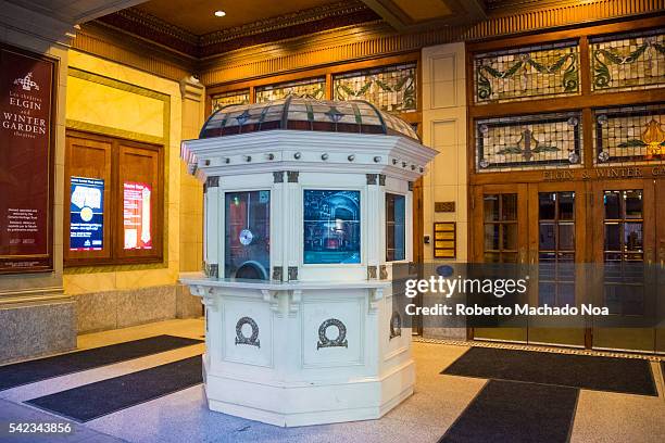 Elgin and Winter Garden details. They are the last surviving Edwardian stacked theatres in the world. The Elgin and Winter Garden Theatres are a pair...