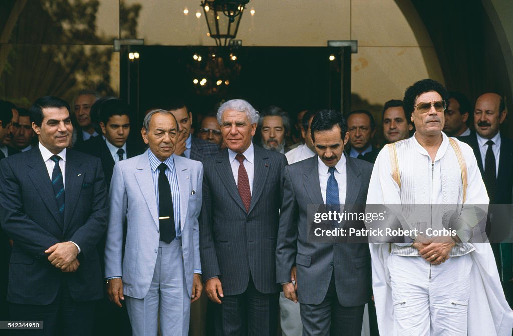 North African Political Leaders at the Algiers Summit