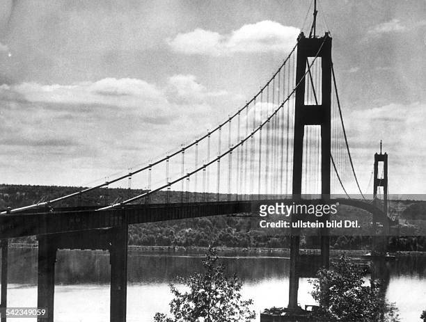 Tacoma die Hängebrücke, die auseinander-brach- 1939