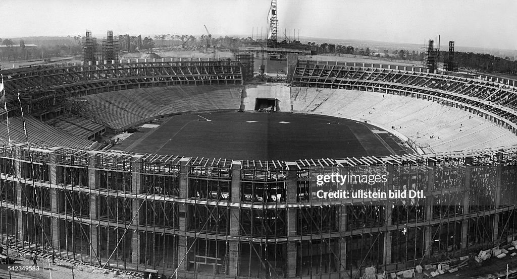 Olympiastadion, Olympiade 1936 in Bln.