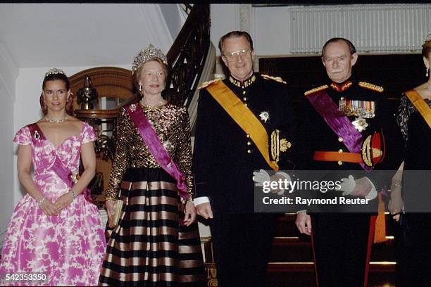 STATE VISIT OF BELGIAN ROYALTY TO LUXEMBOURG