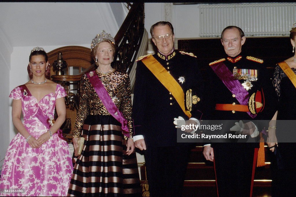 STATE VISIT OF BELGIAN ROYALTY TO LUXEMBOURG