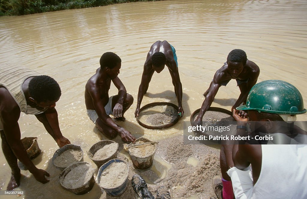 Diamond Mines in Sierra Leone