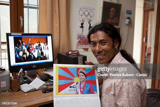 Lobsang Wangyal is a photographer who organized Miss Tibet Beauty Pageant and the Tibetan Olympic Games