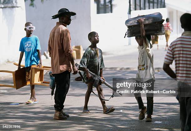 In April 1996, the Liberian State Council sent police-militia to arrest Prince Roosevelt Johnson on murder charges. As a direct result, fighting...