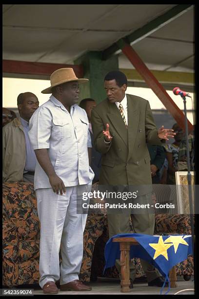 Laurent D{sir{ Kabila and X.