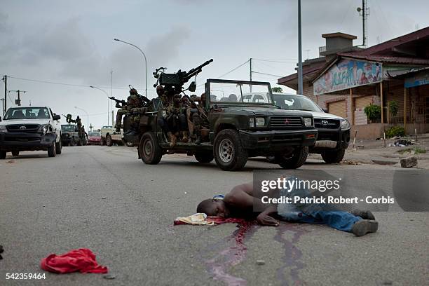Forces loyal to Alassane Ouattara try to push back the forces loyal to Laurent Gbagbo from the neighbourhoods of Riviera and Cocody. They have found...