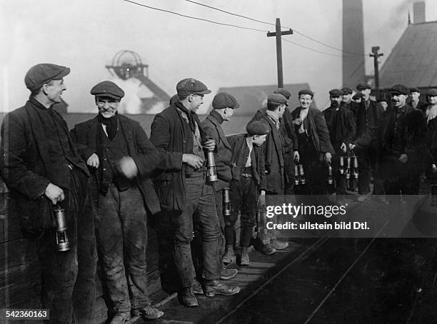 Bergarbeiterstreik in England- 1912