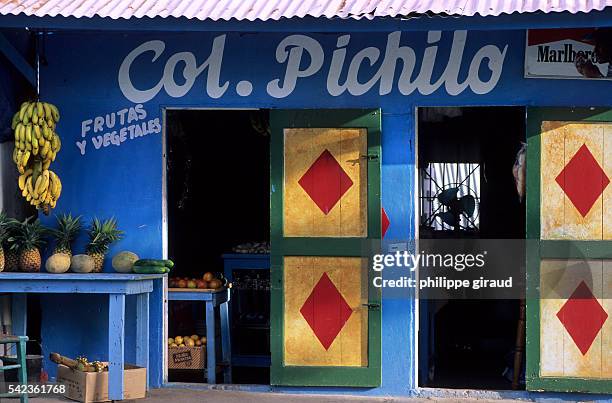 Small grocer near the beach of Cabarete.