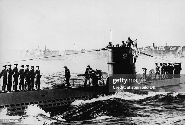German Submarine U 138 (1940) Fotografías e imágenes de stock Getty