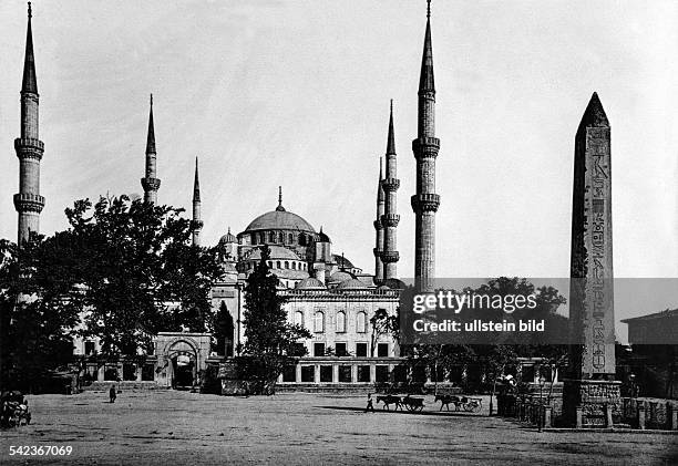 Blick auf die Blaue Moschee- um 1908