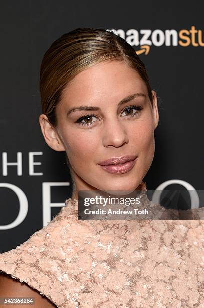 Kaitlin Robbins attends the "The Neon Demon" New York premiere at Metrograph on June 22, 2016 in New York City.