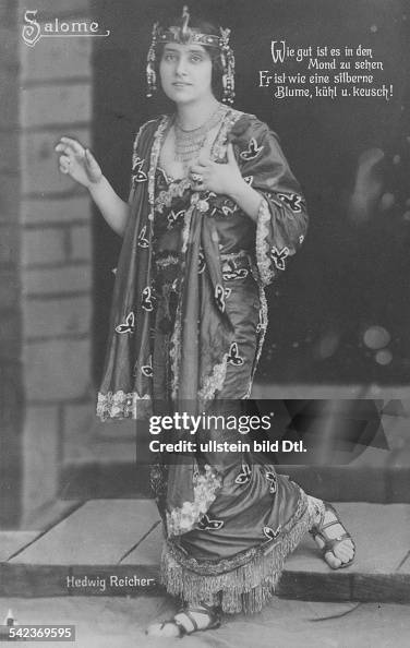 Hedwig Reicher, Schauspielerin