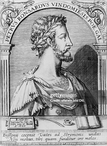 Pierre de Ronsard*11.09.1524/1525-27.12.1585+Poet Laureate of King Charles IX of France