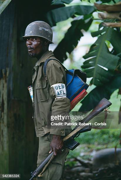 This soldier fights for the Armed Forces of Liberia , the national army under the Samuel Doe regime. By 1992, the AFL maintained only limited...