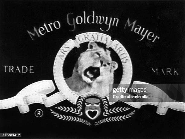 Signet der Filmproduktion Metro-Goldwyn-Mayer:der MGM - Löwe