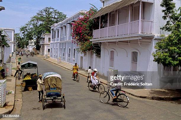 The former French colony of Pondicherry is a Union Territory with a special administrative status. Old French trading post.
