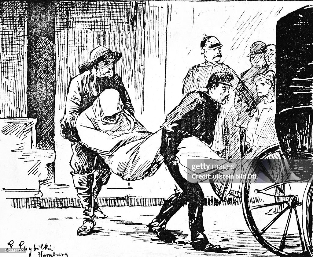 Cholera-Epidemie in Hamburg 1892