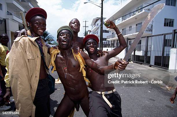 In April 1996, the Liberian State Council sent police-militia to arrest Prince Roosevelt Johnson on murder charges. As a result, fighting broke out...