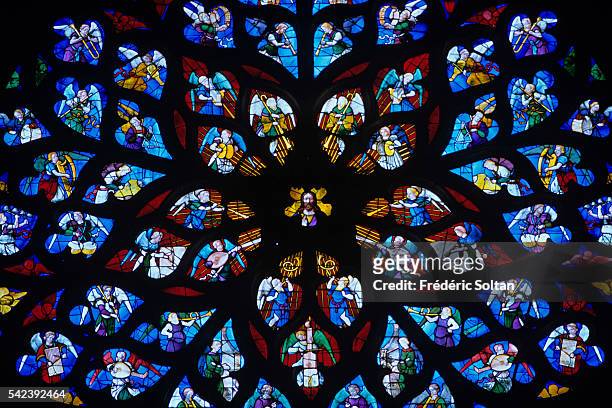 Rose Window of the Cathedral of St. Etienne in Sens