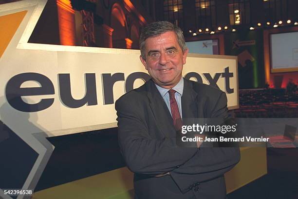 Jean Francois Theodore represents the French stockexchange at Euronext, a company that formed as a result of a merger of the Paris, Amsterdam and...