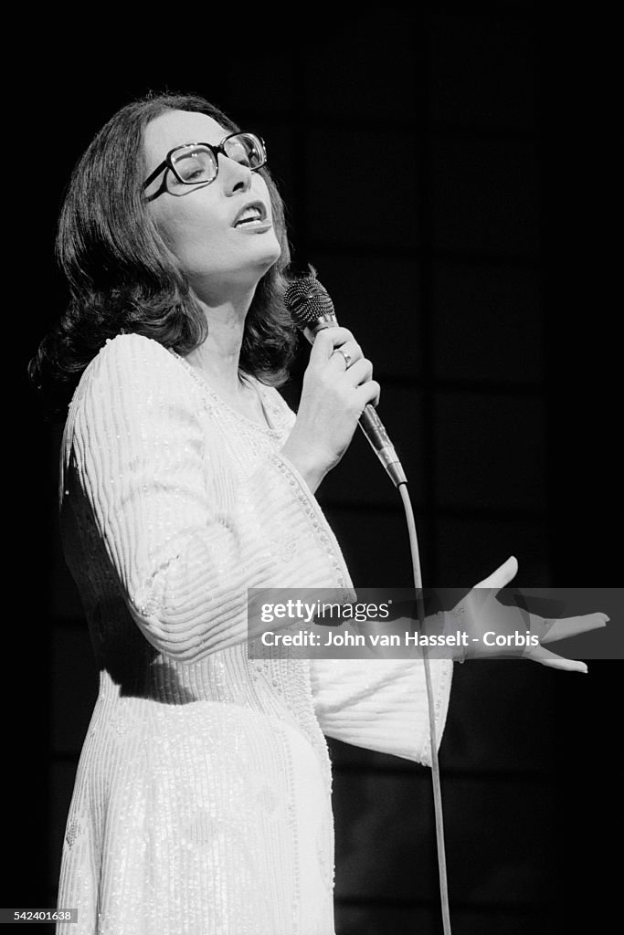 Singer Nana Mouskouri