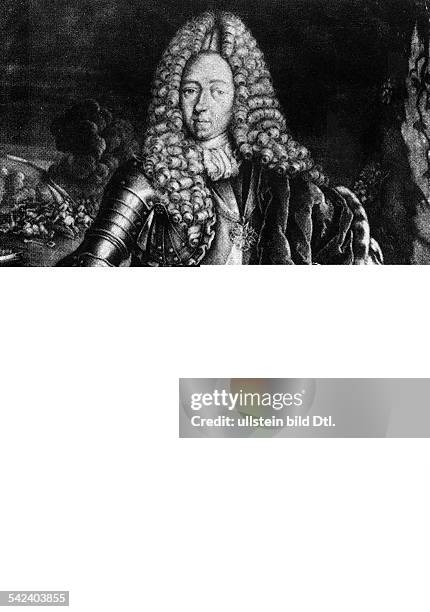 Herzog Eberhard Ludwig von Württemberg1676 - 1733Porträt