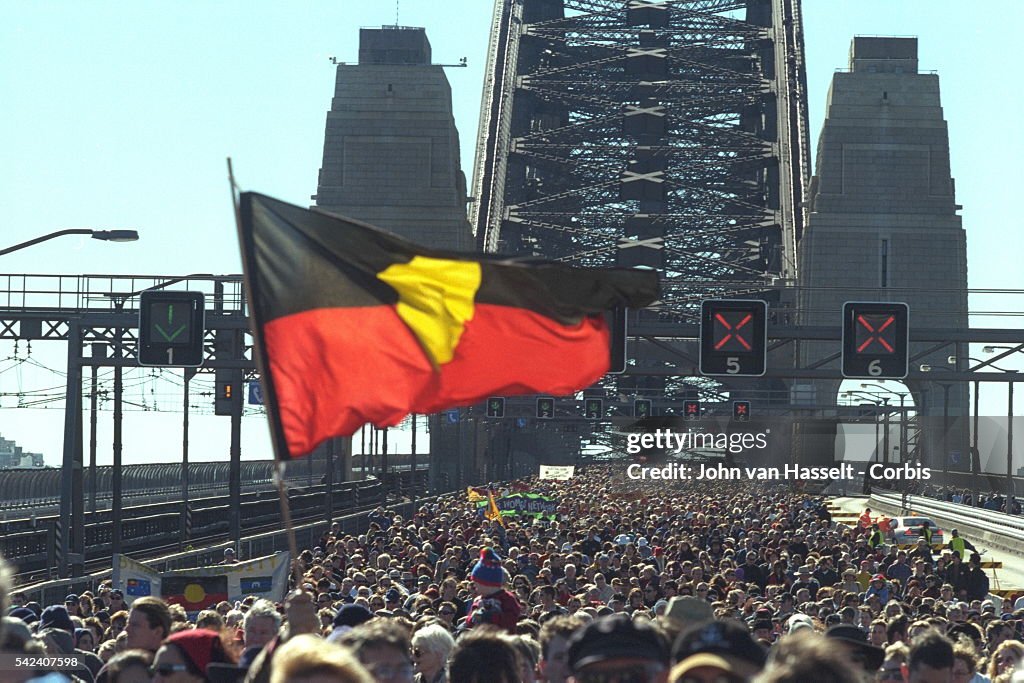 SYMBOLIC RECONCILIATION MARCH IN SYDNEY