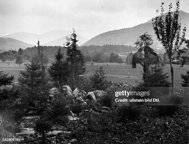 Blick aus dem Fenster- 1926Aufnahme: E.O.Hoppe