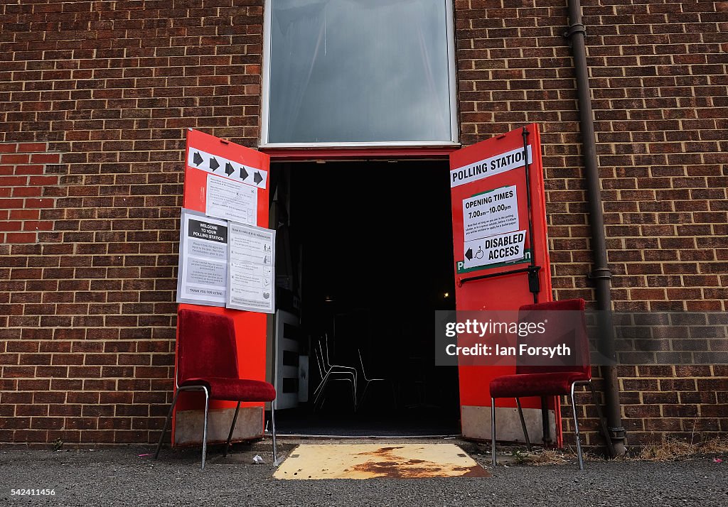 The United Kingdom Goes To The Polls In The EU Referendum