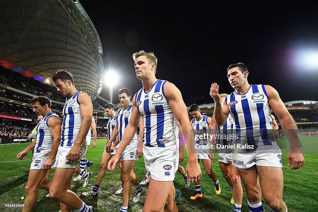 AFL Rd 14 - Adelaide v North Melbourne