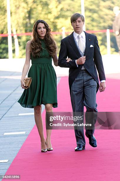 Princess Tessy and Prince Louis of Luxembourg celebrate National Day at Philarmonie on June 22, 2016 in Luxembourg, Luxembourg.
