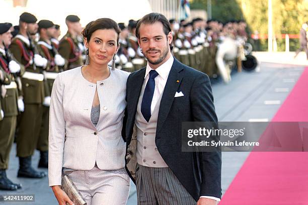 Princess Claire and Prince Felix of Luxembourg celebrate National Day at Philarmonie on June 22, 2016 in Luxembourg, Luxembourg.