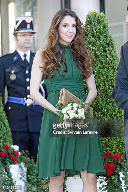 Princess Tessy of Luxembourg celebrates National Day 2 at Philarmonie on June 22, 2016 in Luxembourg, Luxembourg.