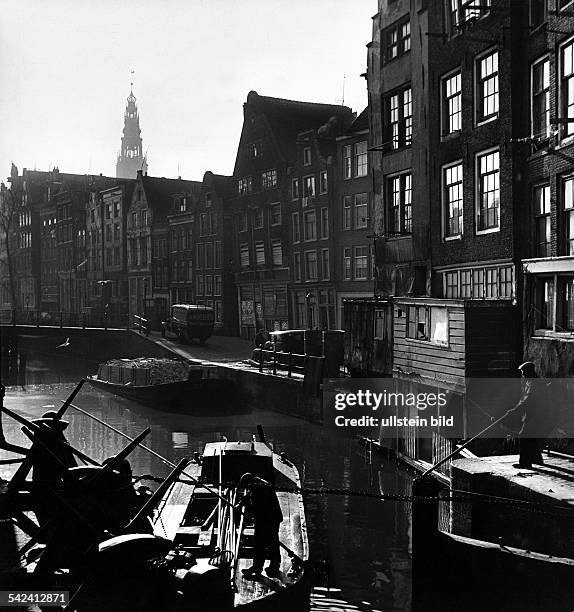 Gracht im Morgenlicht- 1958Foto: Fritz Eschen