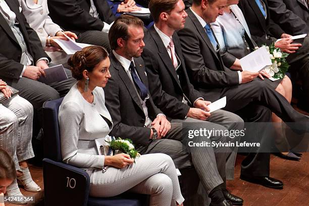 Princess Claire and Prince Felix of Luxembourg celebrate National Day 2 at Philarmonie on June 23, 2016 in Luxembourg, Luxembourg.