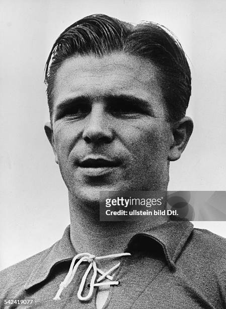 Ferenc PuskasSportler, Fussballspieler, Ungarn*-+Porträt- 1953