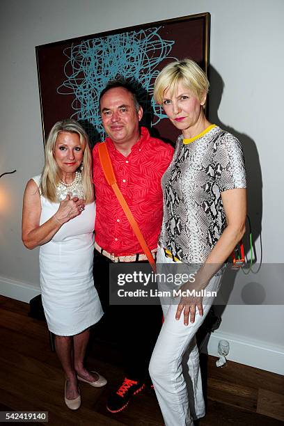 Barbara Camp, Christopher Mason and Mariana Verkerk attend Launch Party at The Schumacher, 36 Bleecker, Penthouse A, to Celebrate Bestselling Author...