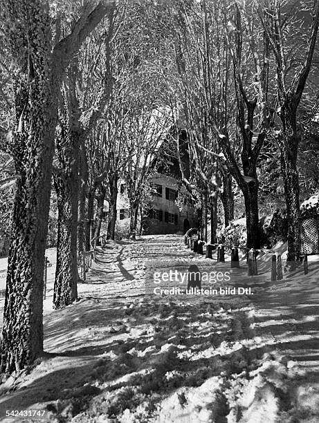 Haus im Winterwald- um 1930