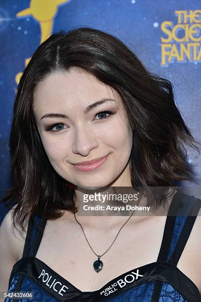 Jodelle Ferland attends the 42nd Annual Saturn Awards at the Castaway on June 22, 2016 in Burbank, California.