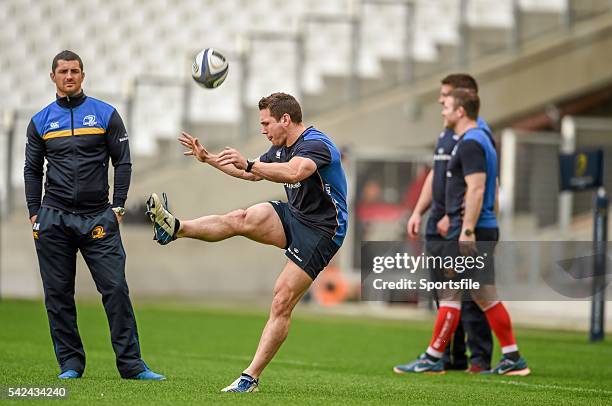 April 2015; Leinster's Isaac Boss during their captain's run before the European Rugby Champions Cup Semi-Final against RC Toulon. Stade Vélodrome,...
