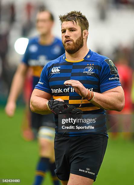 April 2015; Leinster's Sean O'Brien after the game. European Rugby Champions Cup Semi-Final, RC Toulon v Leinster. Stade Vélodrome, Marseilles,...