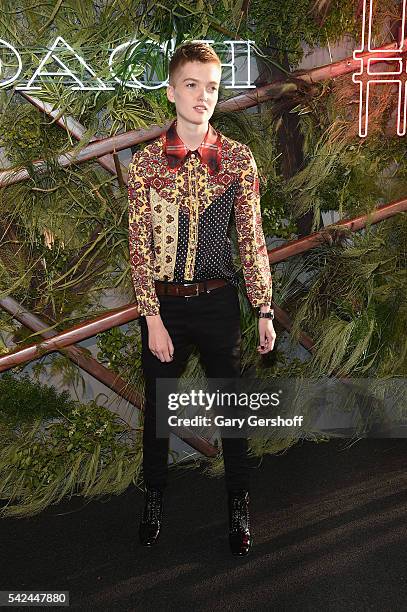 Model Ruth Bell attends the '2016 Coach and Friends of The Highline Summer Party' at The Highline on June 22, 2016 in New York City.