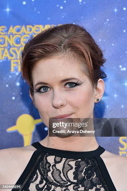 Magda Apanowicz attends the 42nd Annual Saturn Awards at the Castaway on June 22, 2016 in Burbank, California.