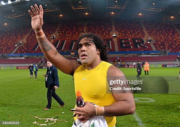 November 2013; Sam Thaiday, Australia, after the game against Ireland. Rugby League World Cup, Group A, Ireland v Australia, Thomond Park, Limerick....