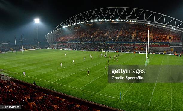 November 2013; A general view of Thomond Park during the Ireland v Australia game. Rugby League World Cup, Group A, Ireland v Australia, Thomond...