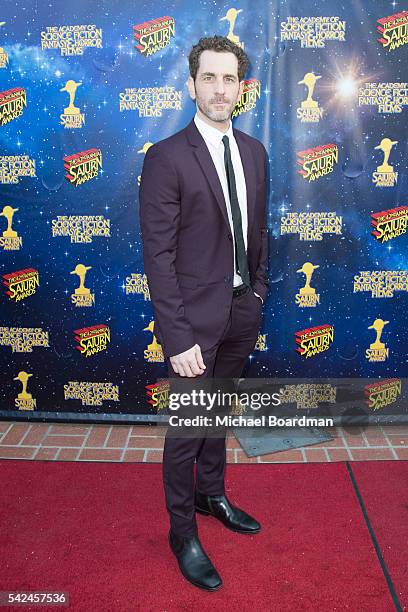 Actor Aaron Abrams attends the 42nd Annual Saturn Awards at The Castaway on June 22, 2016 in Burbank, California.