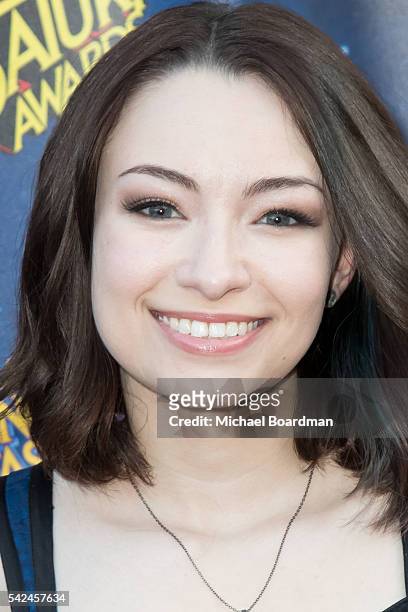Actress Jodelle Ferland attends the 42nd Annual Saturn Awards at The Castaway on June 22, 2016 in Burbank, California.