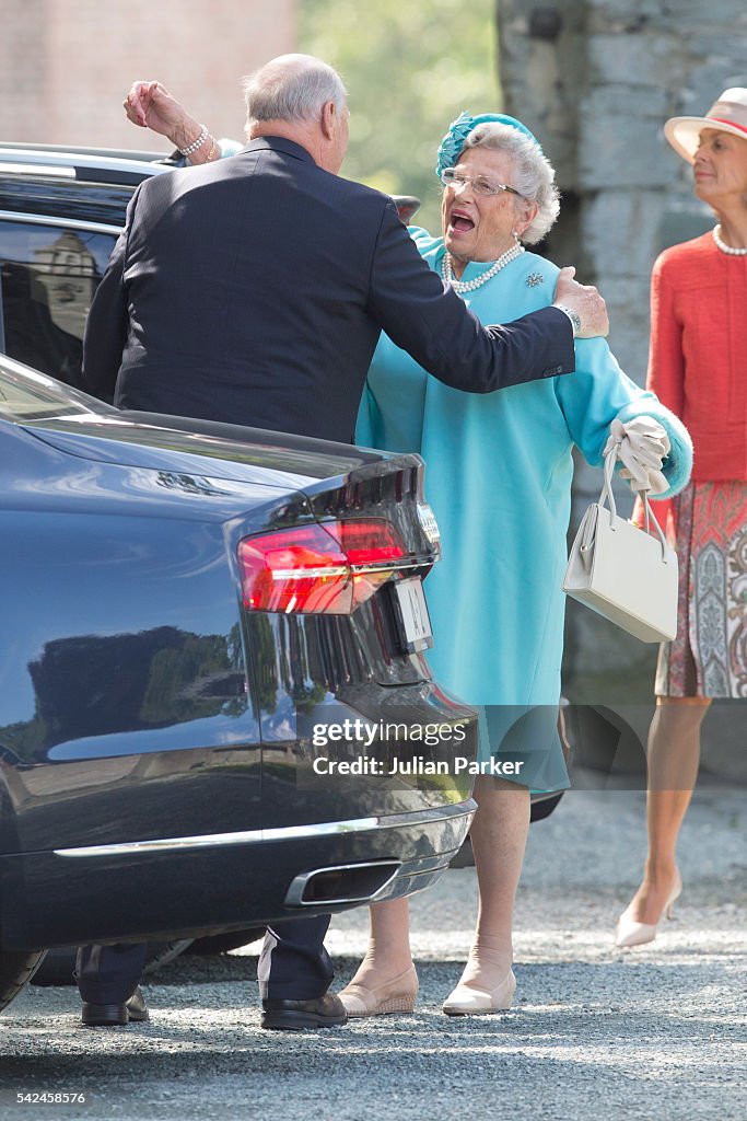 Norwegian Royal Silver Jubilee Tour - Visit to Trondheim