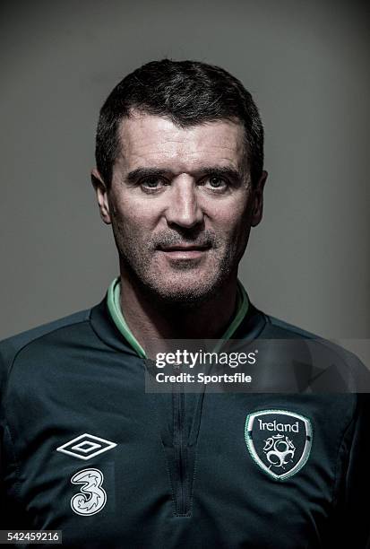 November 2013; Republic of Ireland assistant manager Roy Keane poses for a portrait at the team hotel. Portmarnock Hotel & Golf Links, Portmarnock,...